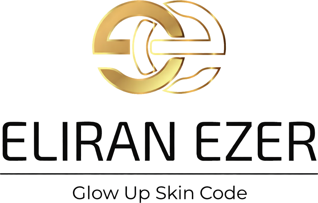לוגו GLOW UP SKIN CODE של אלירן עזר